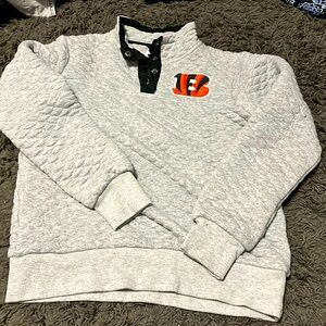 Grey Bengals Pullover